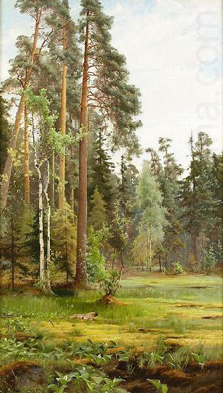 Mauritz Lindstrom Forest Clearing china oil painting image
